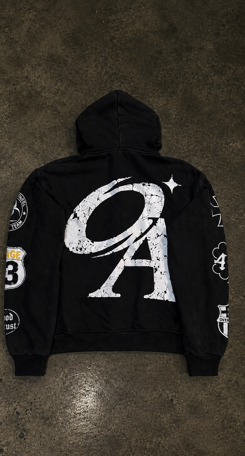 “Overly Apparel” Zipup Hoodie