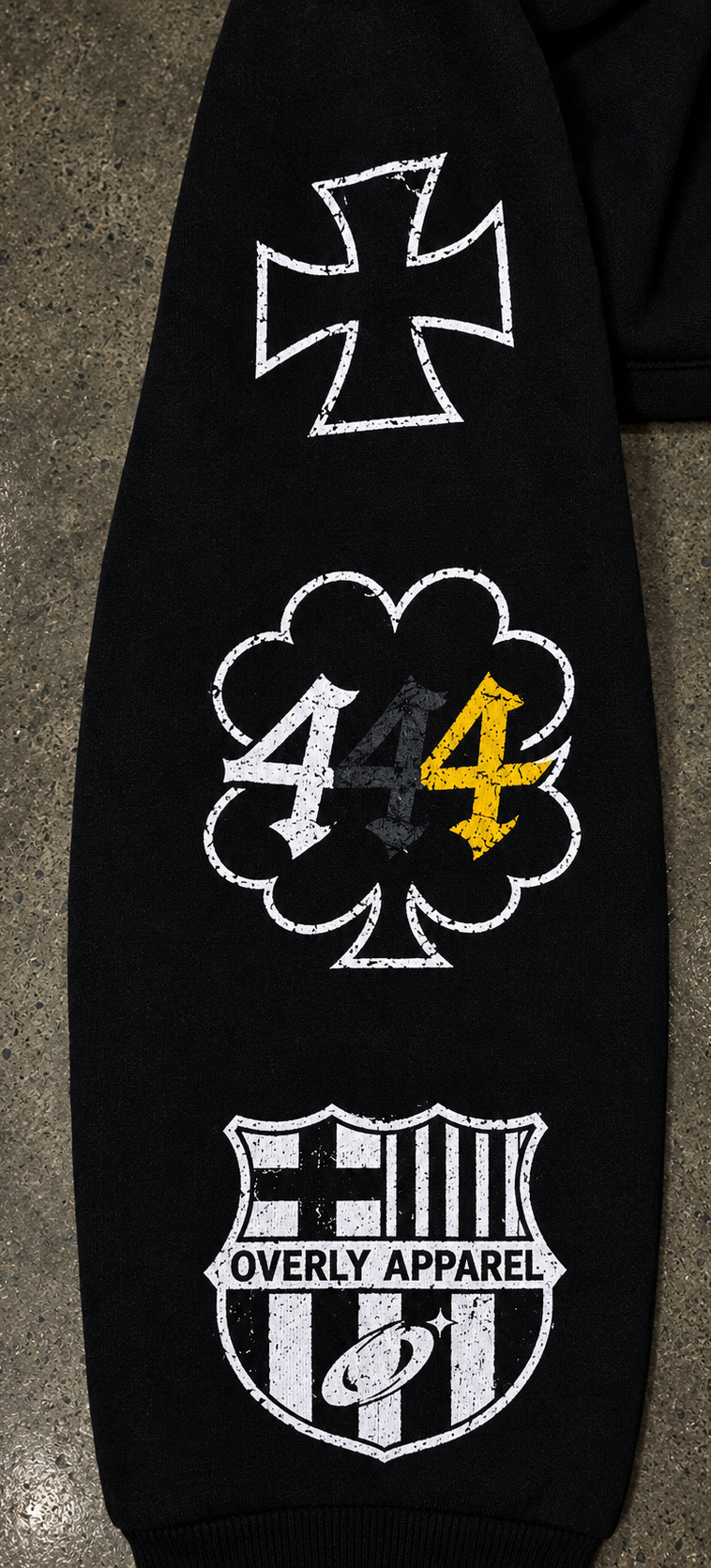 “Overly Apparel” Zipup Hoodie